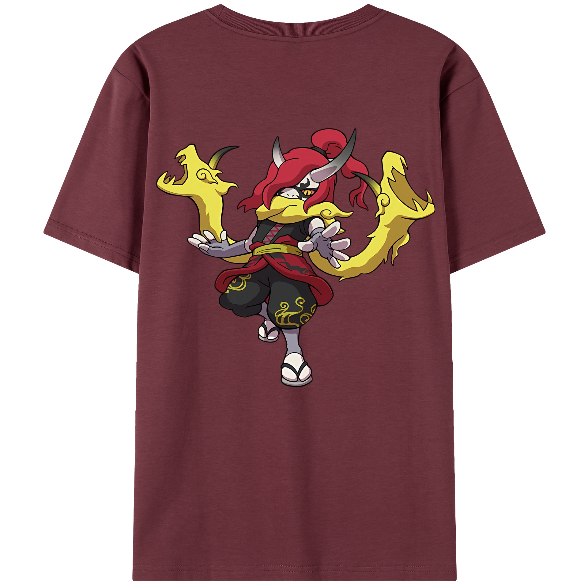 （画像用） 妖怪ウォッチ Yo-kai Watch 綿100％半袖Tシャツ（背面プリント）